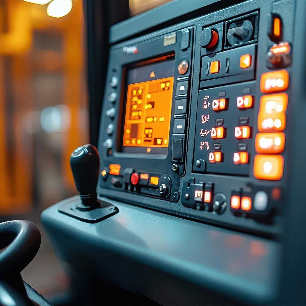 خطاهای روی پنل نمایشگر لیفتراک