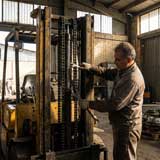 بررسی زنجیر دکل لیفتراک