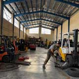 تعویض لاستیک لیفتراک